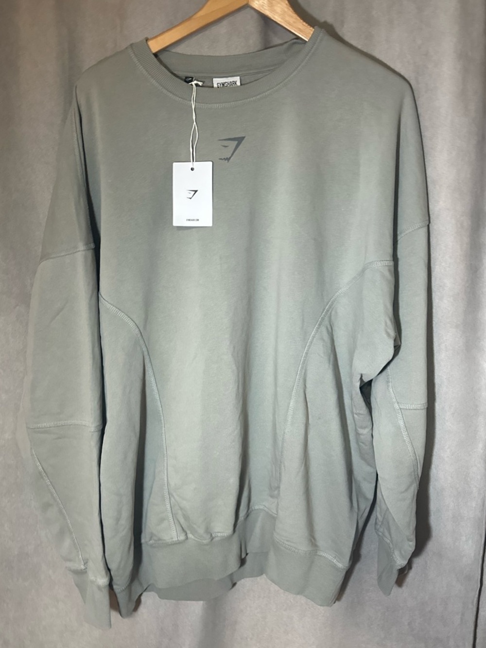 Rare New Gymshark Heritage Washed Crew Sweatshirt Men’s XL Gymshark